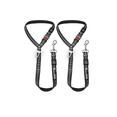 Dog Seat Belt Harness with 2-in-1 Leash