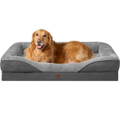EHEYCIGA XL Dog Bed Memory Foam, Extra Large…