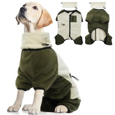 Dog Fleece Jumpsuit