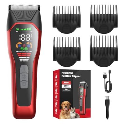 Dog Clipper with LED Lights