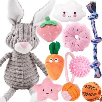 Dog Toy Set for Small Dogs