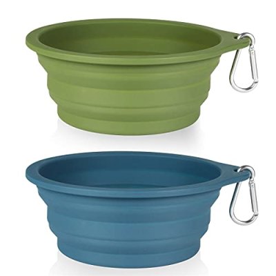 SLSON Dog Travel Bowls