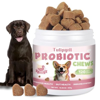 Dog Probiotics Soft Chews - Duck Flavor