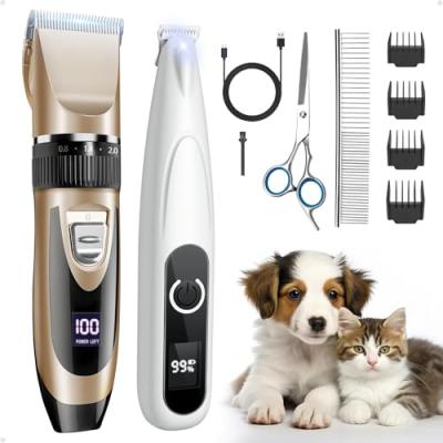 PAPMINI Dog Grooming Kit with Clippers
