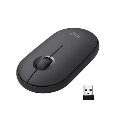 Logitech Pebble Wireless Mouse, Silent Clicks