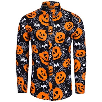 Fohemr Halloween Print Shirt