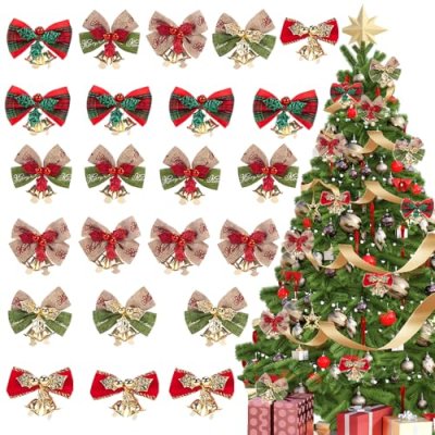 Johiux Christmas Bows