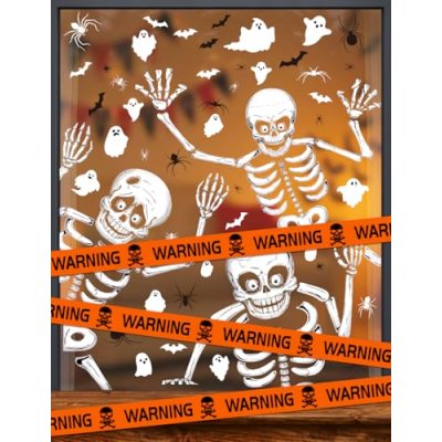 Wohohoho Halloween Window Clings