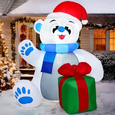 Joiedomi Inflatable Polar Bear