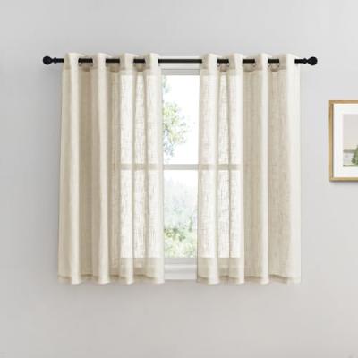 PONY DANCE Voile Net Curtains, Set of 2