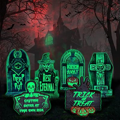 Jojoin Halloween Tombstone Set