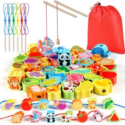 Jojoin Wooden Fishing Game Toy