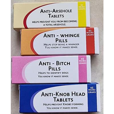 Joke Pill Boxes Gift Set