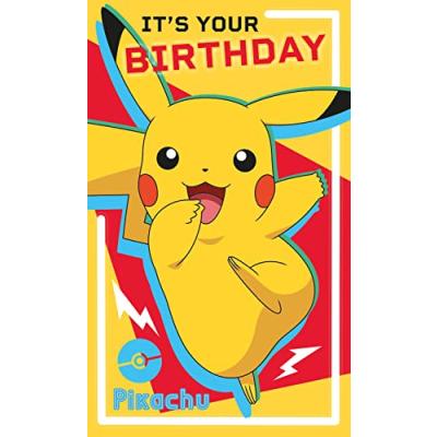 Pokemon Birthday Card
