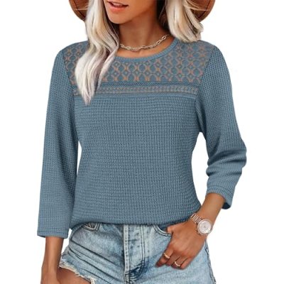 Aokosor Women’s Lace Blouse