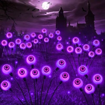 ACLUYSKA Solar Halloween Lights