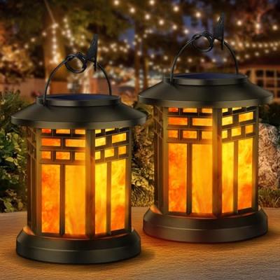KALAHOL Solar Lanterns with Flickering Flame