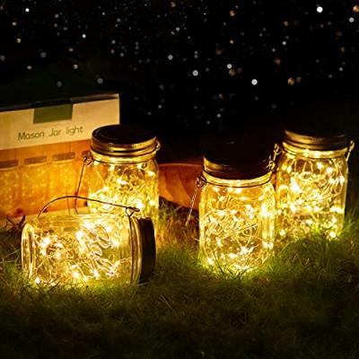 Solar Mason Jar Lights