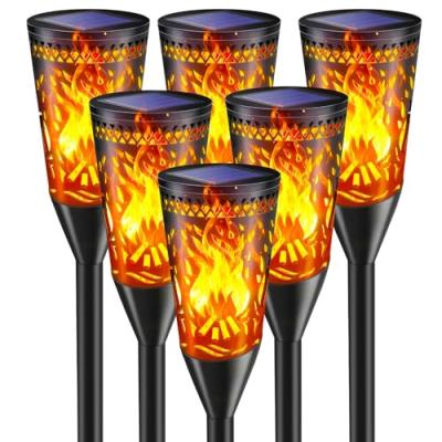 Solar Torch Lights, Flickering Flame Effect