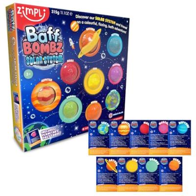 Solar System Bath Bombs Gift Set