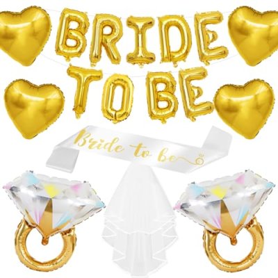 Gold Bachelorette Decorations