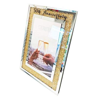Golden Wedding Anniversary Photo Frame