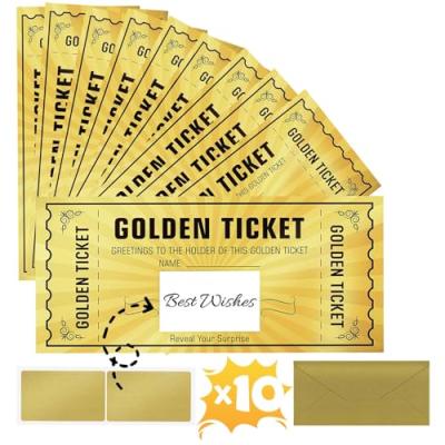 Golden Ticket Scratch Card
