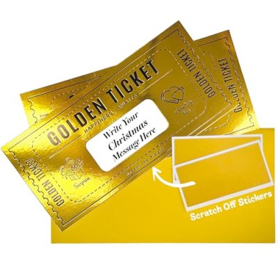 Golden Ticket Scratch Card