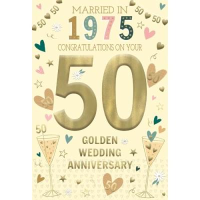 ICG Golden Anniversary Card for Couples