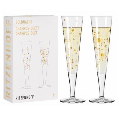 RITZENHOFF Goldnacht 6031007 Champagne Glass 200…