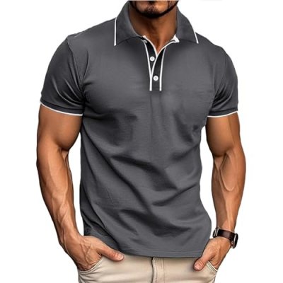Volemo Men's Cotton Polo Shirt