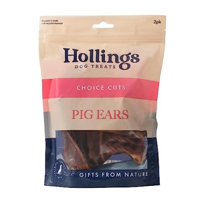 Hollings Pig Ears Dog Treats