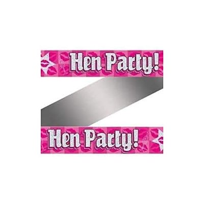 Holographic Hen Party Banner