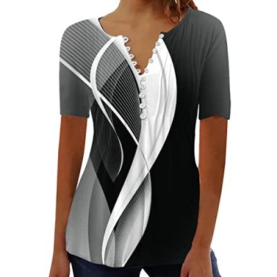 Yoloke Women's Floral Tunic