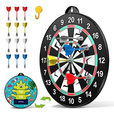 Doloowee Magnetic Kids Dart Board Set