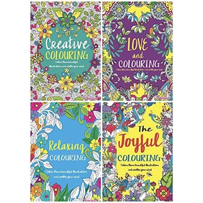 BG Colour Therapy Colouring Books