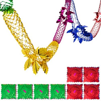 Colourful Foil Christmas Decorations