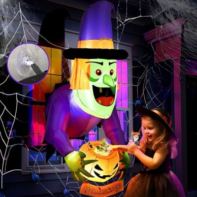 Solpex Inflatable Halloween Witch