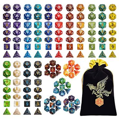 QMAY Polyhedral Dice Set