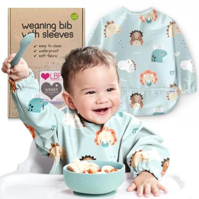 Nombear Baby Bibs with Sleeves