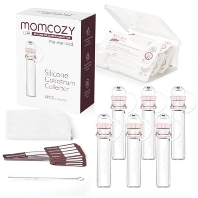 Momcozy Colostrum Collector Reusable Breast Milk…