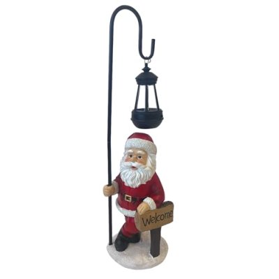 HH Home Hut Father Christmas Garden Ornament…