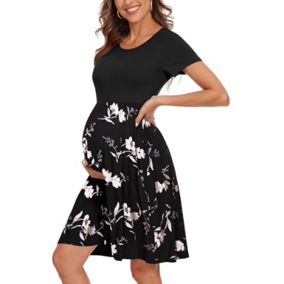 WOOXIO Women's Maternity Dress