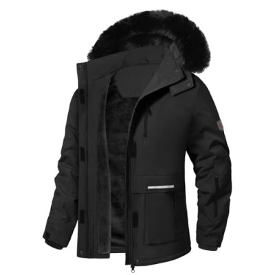 CMTOP Women's Waterproof Ski Jacket Winter Fleece…