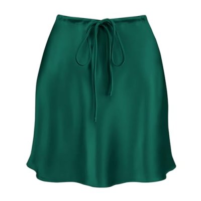 Women's Satin Mini Skirt
