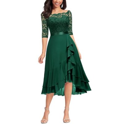 MIUSOL Women's Midi Dress