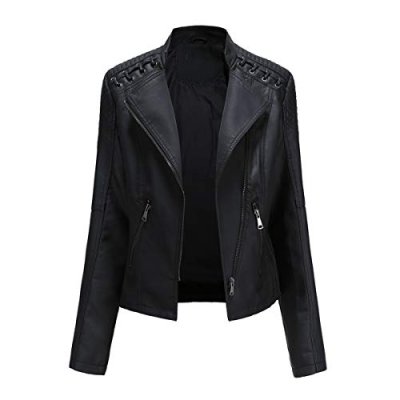 YYNUDA Women's Biker Jacket