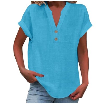 Women's Linen T-Shirt