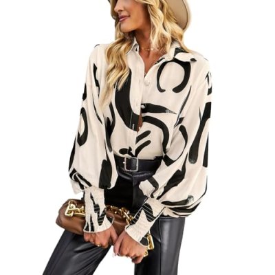 HUXRAKV Women's Blouse