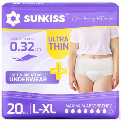 SUNKISS Women's Incontinence Pants